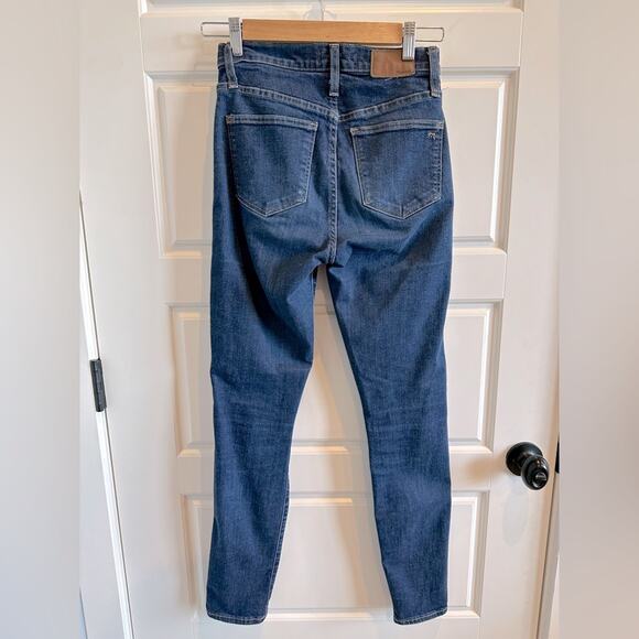 MADEWELL 10” High Rise Skinny Jeans 25 - Picture 3 of 6